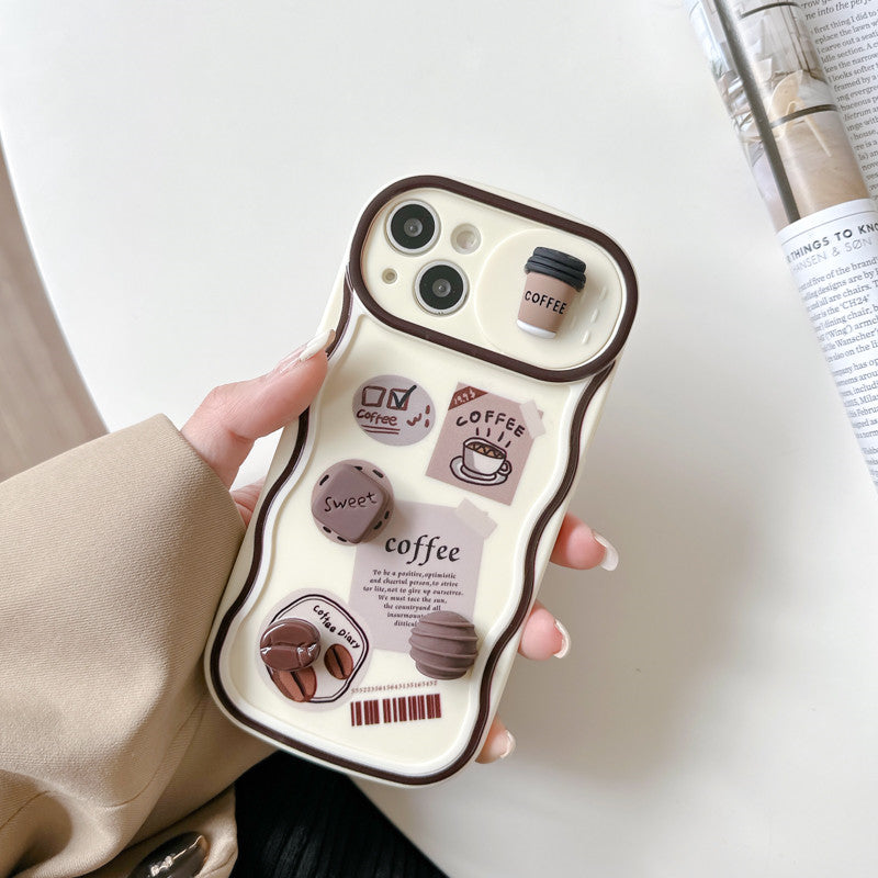 Peeperly 3D Cafe Vibes Sliding Lens Case – No Color - view 7