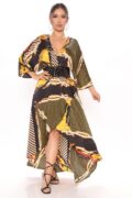BlackTree Colette Satin Maxi Dress ..