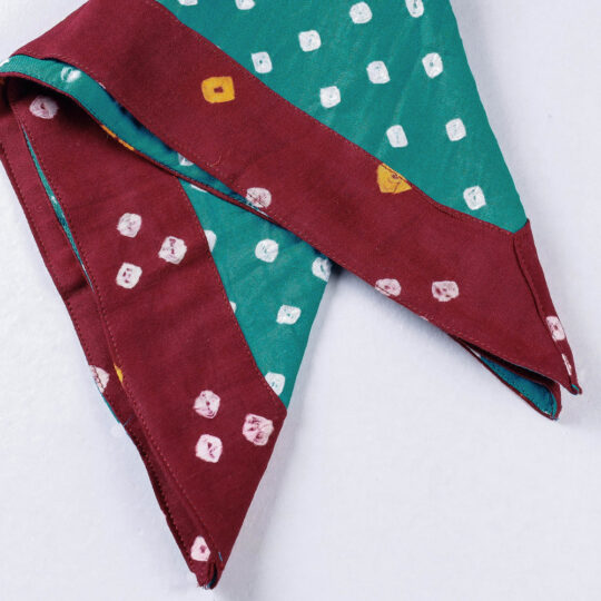 NOORI BAZAR Bandhani Tie-dye Cotton Bandana - view 2