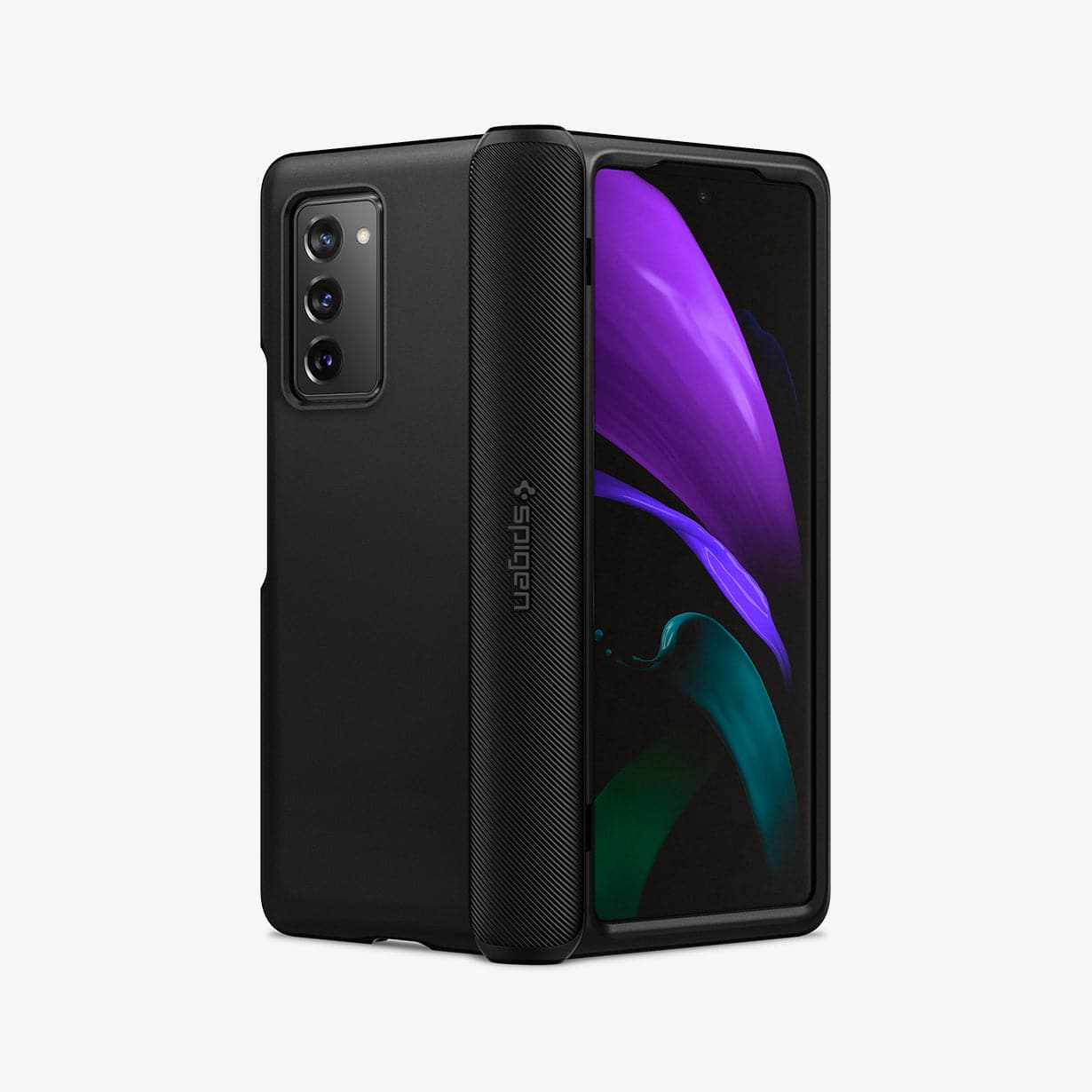 Galaxy Z Fold 2 Series - Slim Armor Pro – Black - view 3