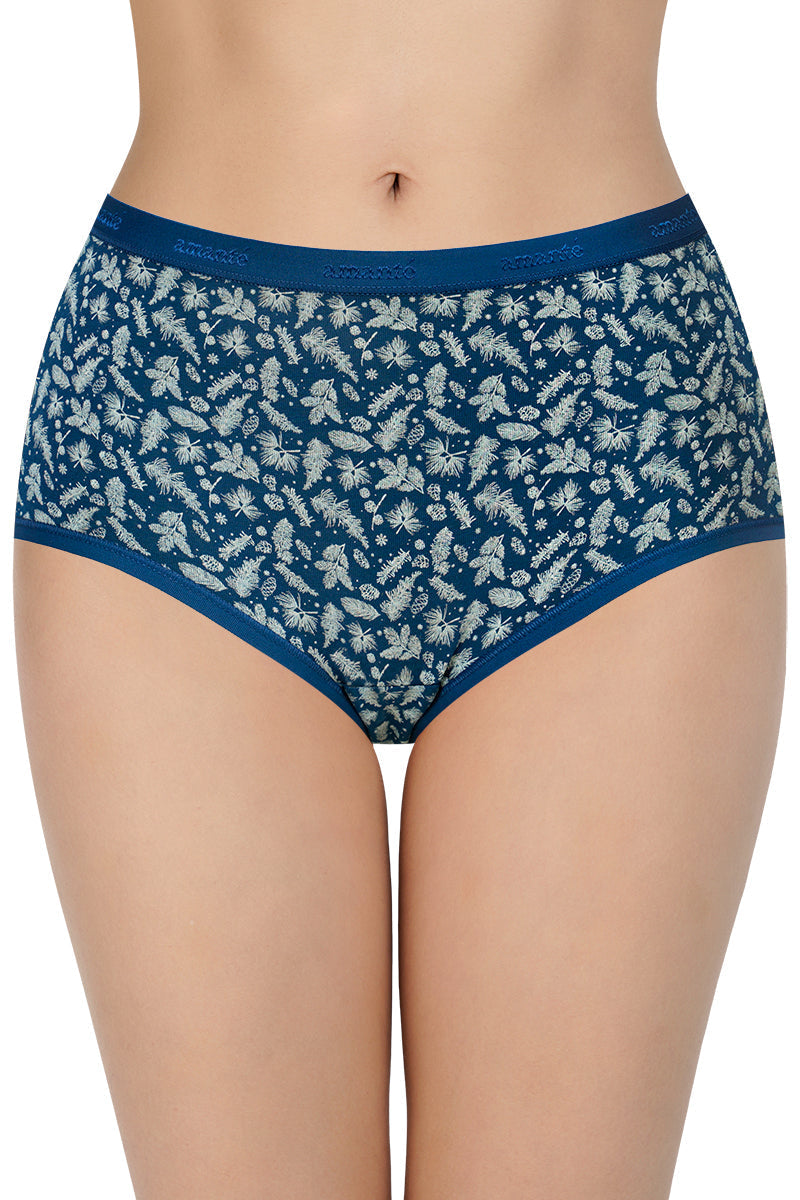 Amante Print High Rise Full Brief Panties (Pack of 3) - view 2