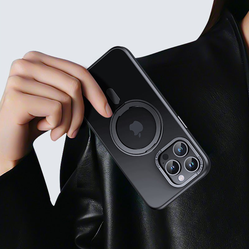 Million Cases iPhone 14 Series Magnetic 360° Rotation Ring Holder Case - view 6