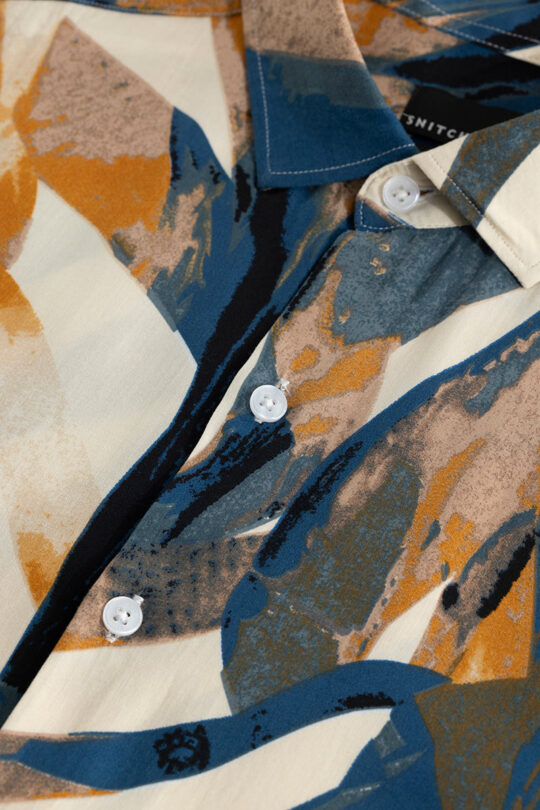 SNITCH Abstracx Yellow Shirt - view 2