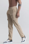 BlackTree Cullin Beige Corduroy Cargo Pant