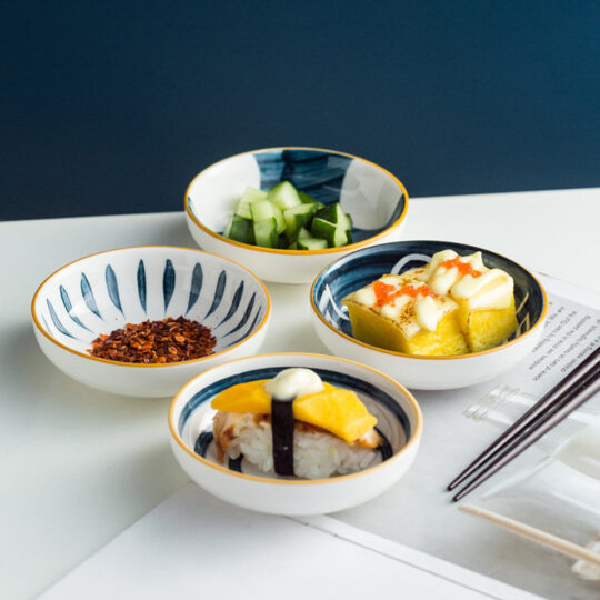 Nestasia Nitori Ceramic Deep Plate Small 4inch - view 2