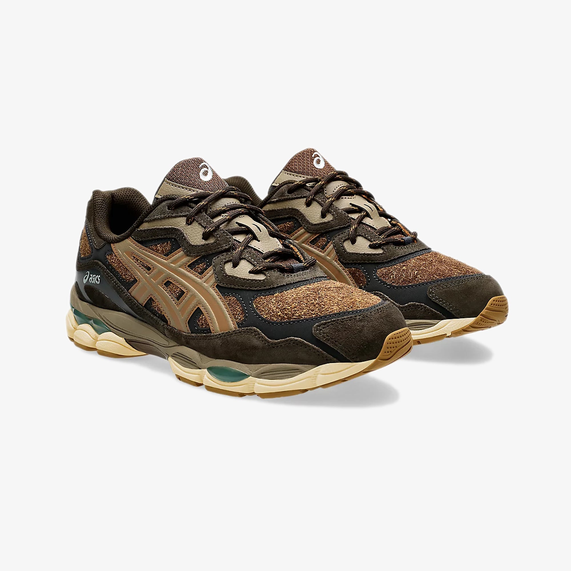 Asics | GEL-NYC { BROWN STORM/TAN PRESIDIO - view 3