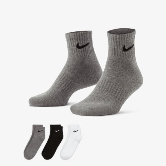 Nike | Everyday Cushioned Training Ankle Socks (3 Pairs) { Multi-color