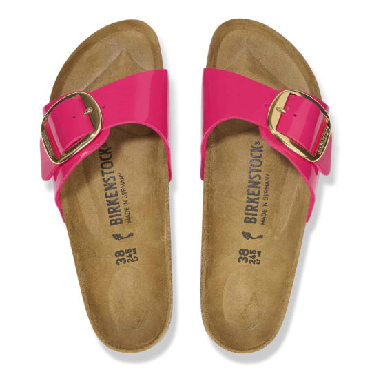 Birkenstock Madrid Big Buckle Birko-Flor Patent - view 2