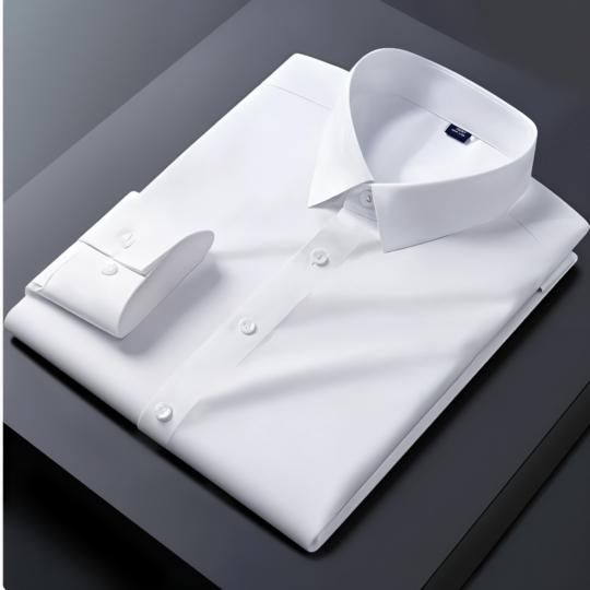 BlackTree Premium Cotton Solid Shirt for Man (White)