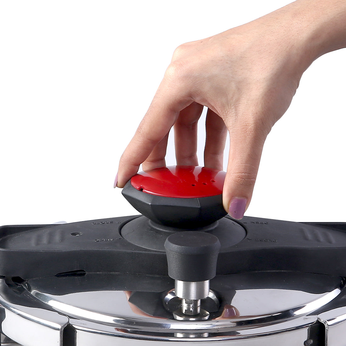 Wonderchef Renewed Easy Lock Stainless Steel 3L Outer Lid . - view 8