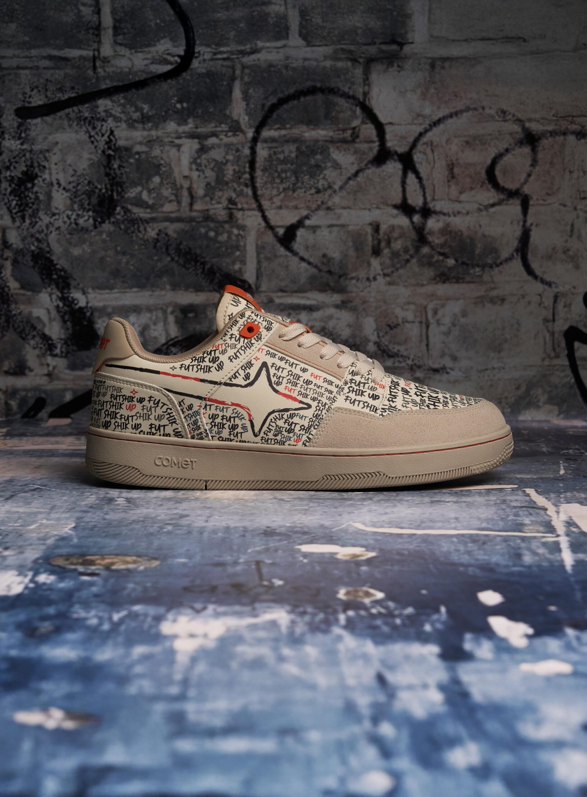 wearcomet Fut Shik Up – Beige Orange