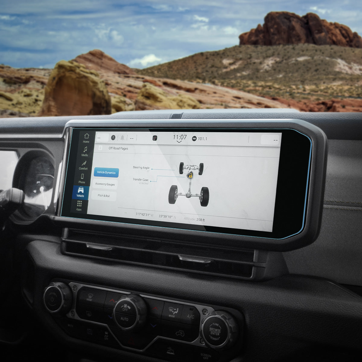 Jeep Series Jeep Models - Screen Protector GLAS.tR SLIM - view 4