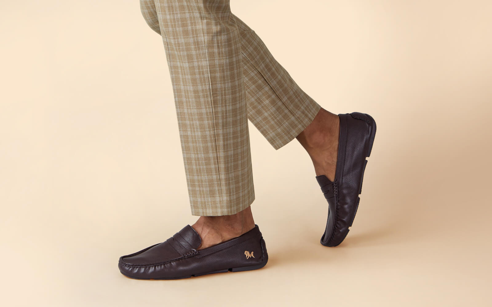 Neeman's Dress Loafers : Brown - view 8