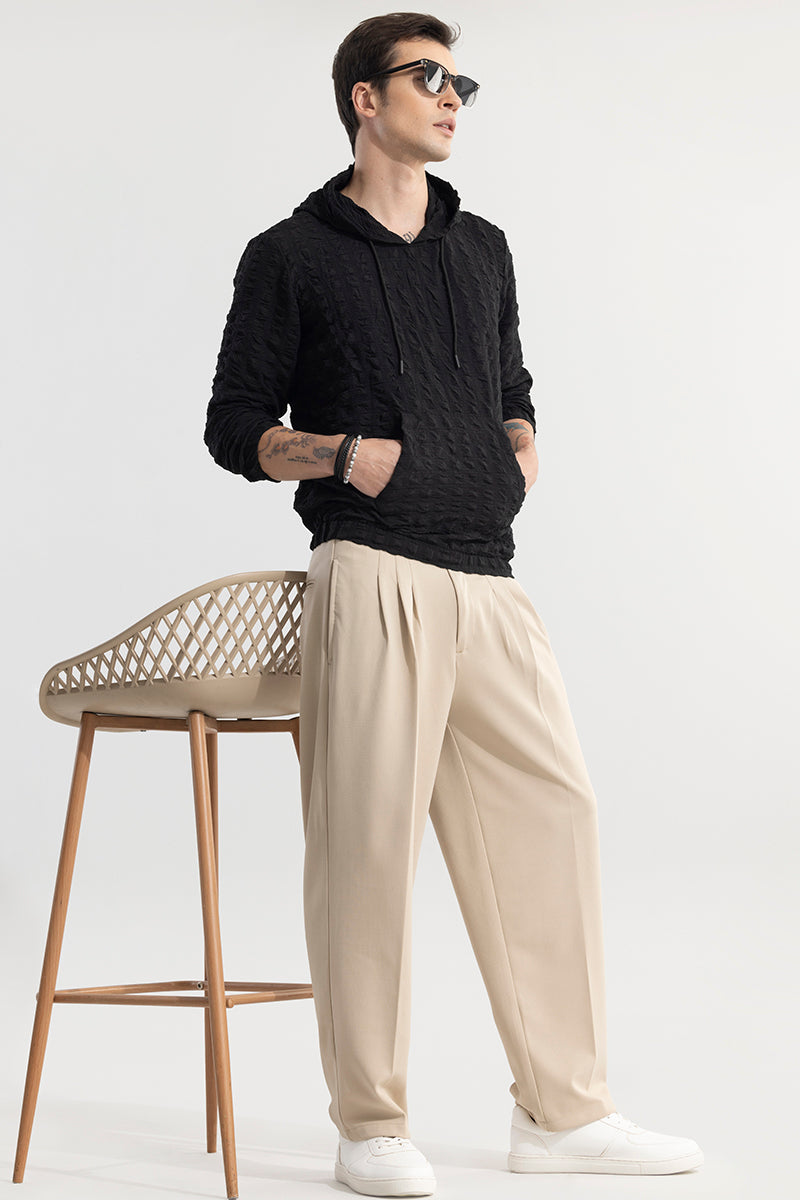 SNITCH Square Whiff Black Hoodie - view 3