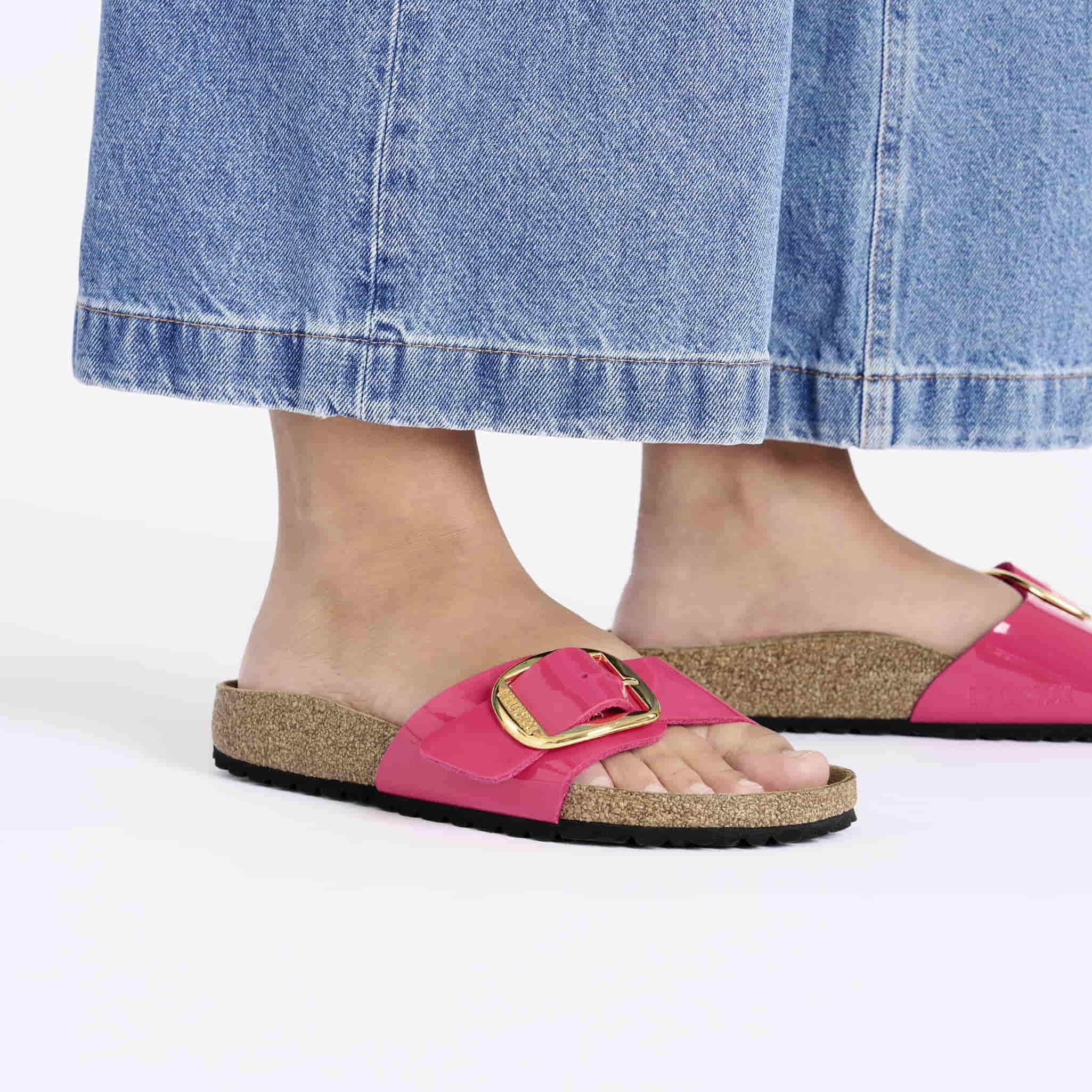 Birkenstock Madrid Big Buckle Birko-Flor Patent - view 7