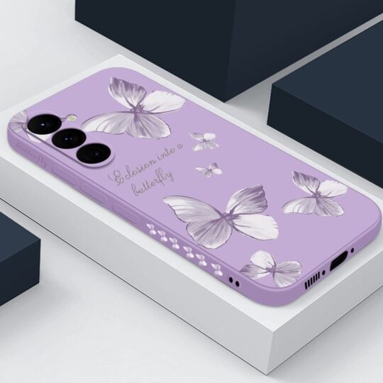 Peeperly Serene Artistic Butterfly Brush Painting Case - Samsung - view 2