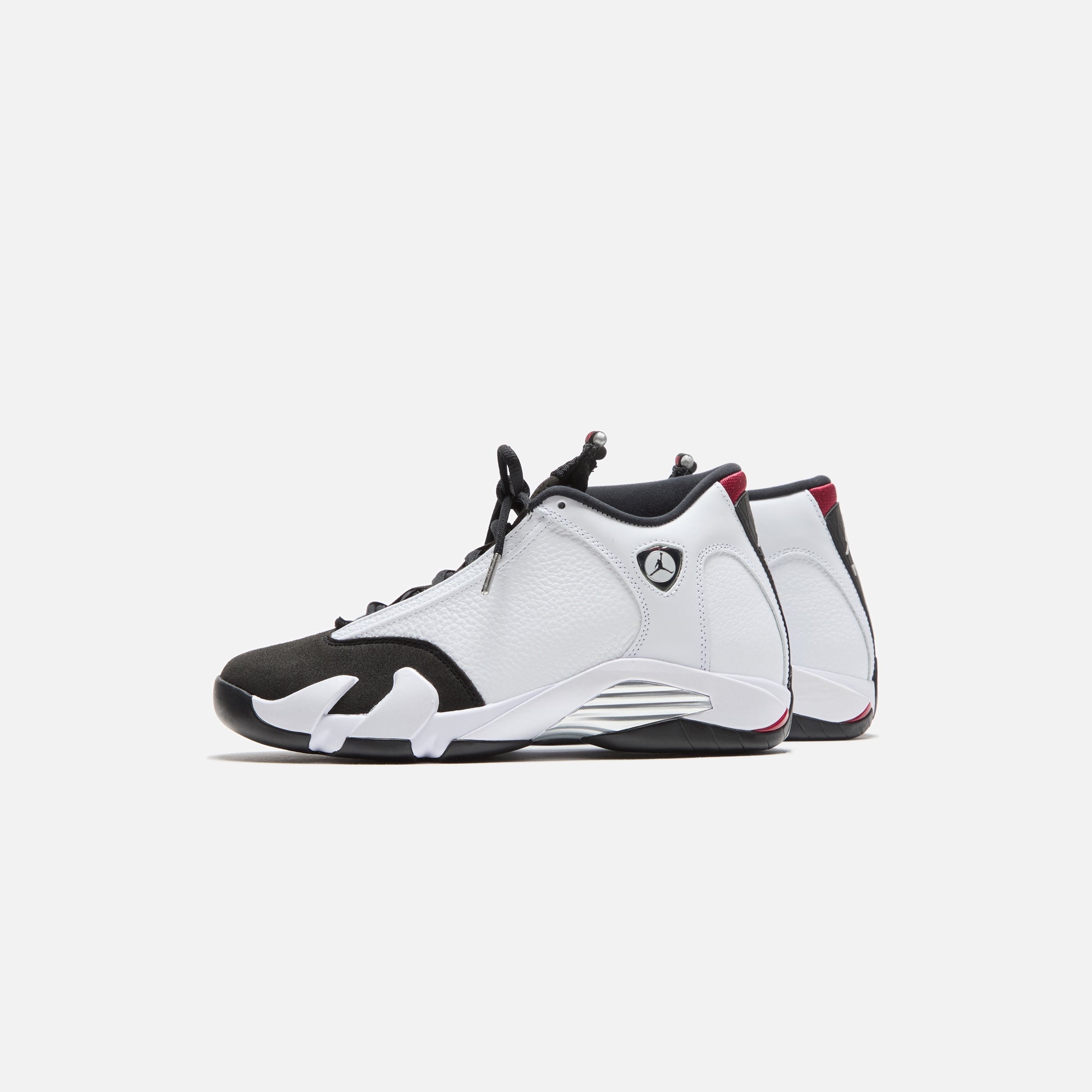 Jordan Air Jordan 14 - White / Black / Varsity Red / Metallic Silver - view 2
