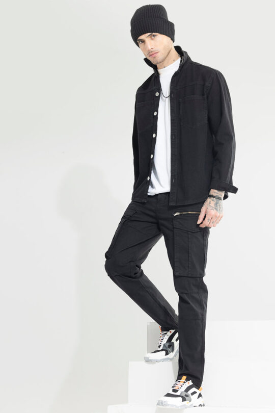 BlackTree Outlander Black Cargo Pant - view 2