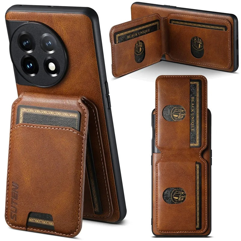 Million Cases Refined Luxury Leather Card Holder Case - OnePlus - view 7