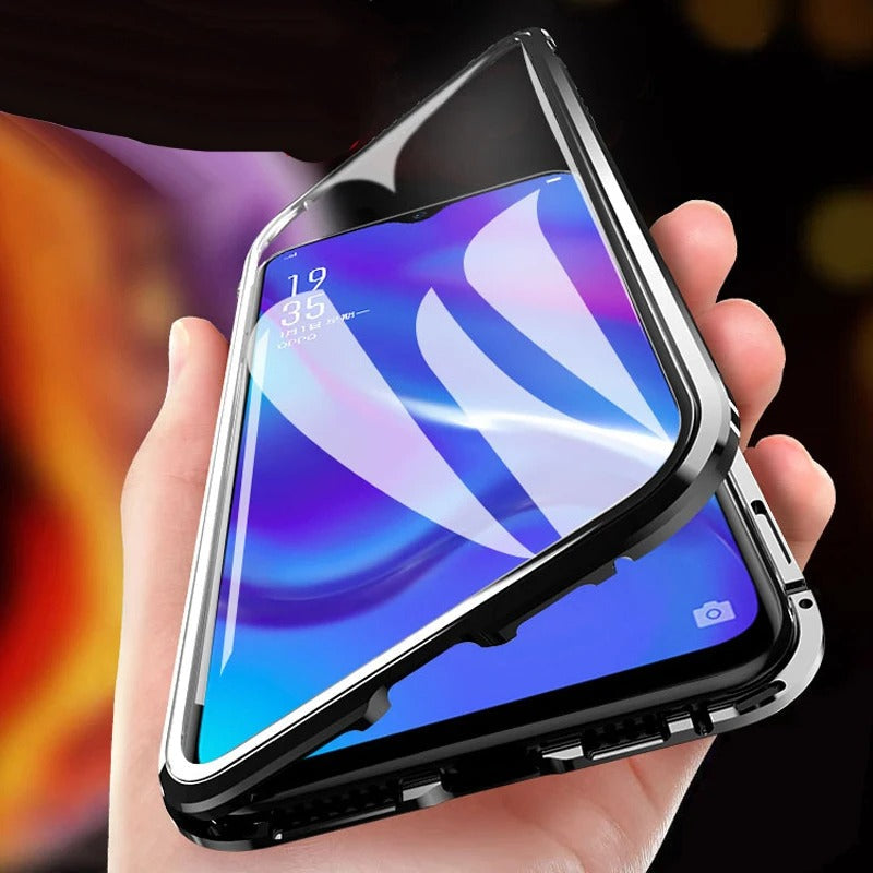Million Cases 360° Metal Magnetic Double Side Glass Case - Vivo - view 6