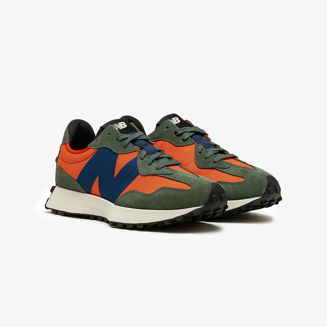 New Balance | 327 DARK BLAZE { ORANGE/BLUE