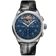 Breitling Premier B21 Chronograph Tourbillon Willy Blue Dial Men 42mm