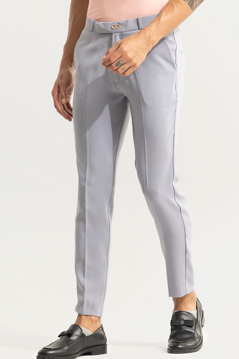 SNITCH Tuxedo Attire Grey Trouser