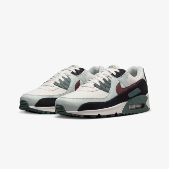 Nike | Air Max 90 Prm { Phantom/burgundy Crush-vintage Green - view 2