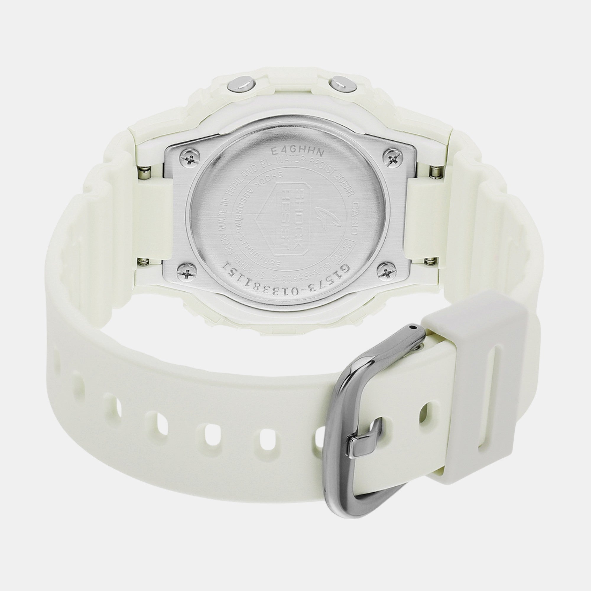 Casio G-Shock Women Quartz White Dial Digital Resin Watch G1573 - view 6