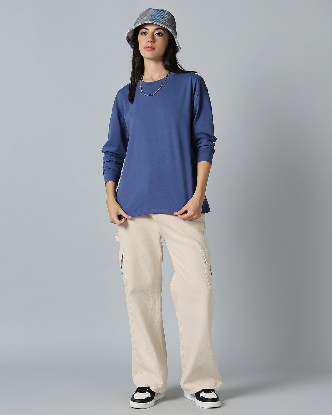 BlackTree Blue Oversized dresses - view 4