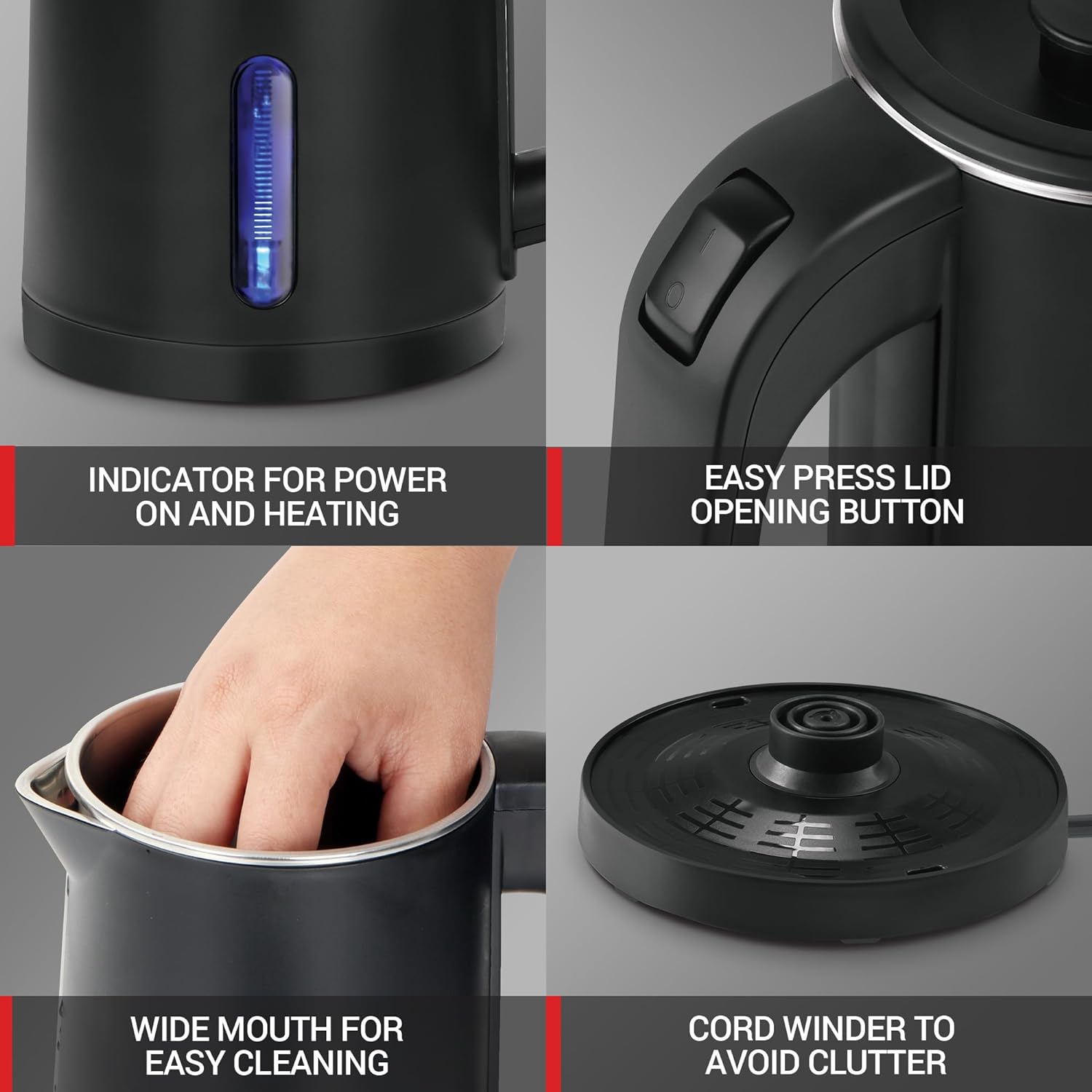 Companion Double Wall Electric Kettle (Milton) - view 3