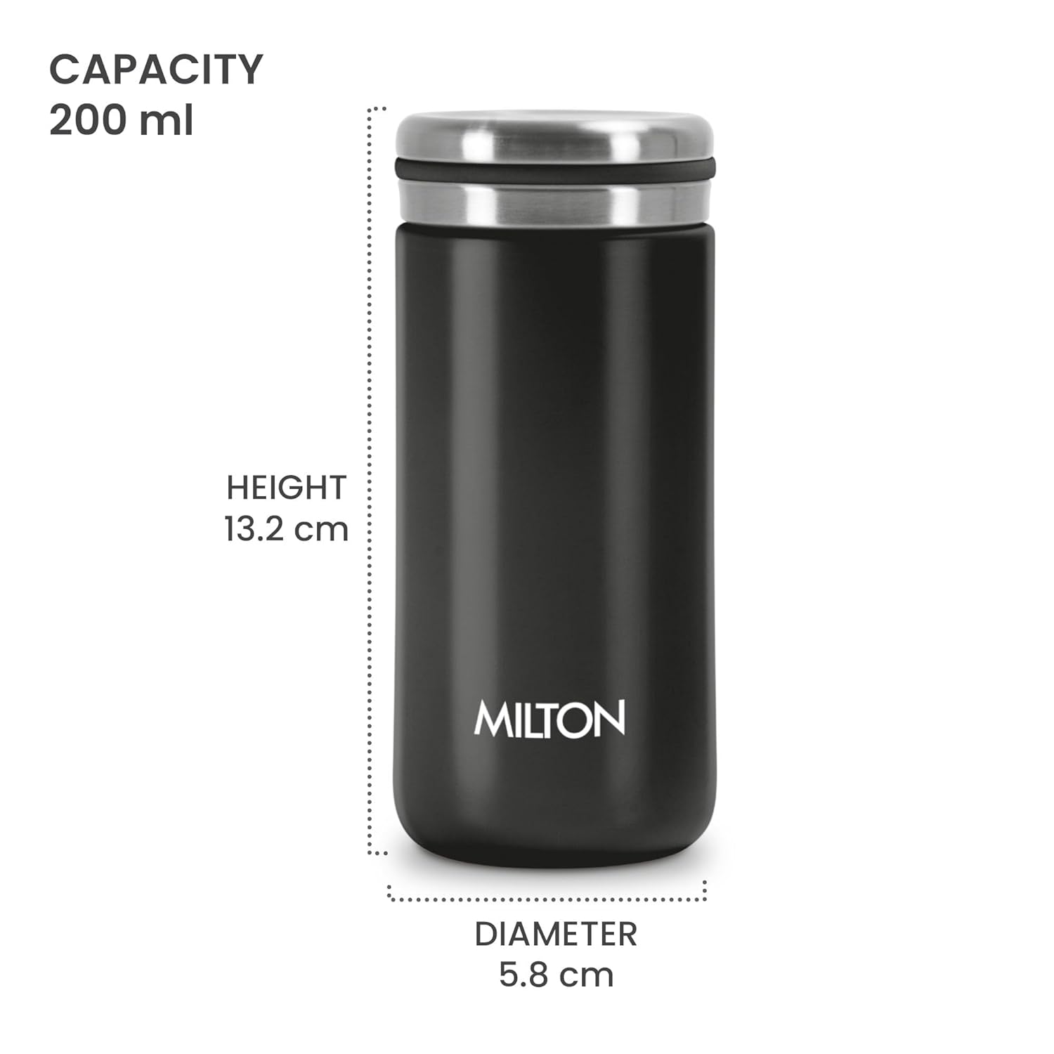 Shiny Thermosteel Bottle (Milton) - view 10