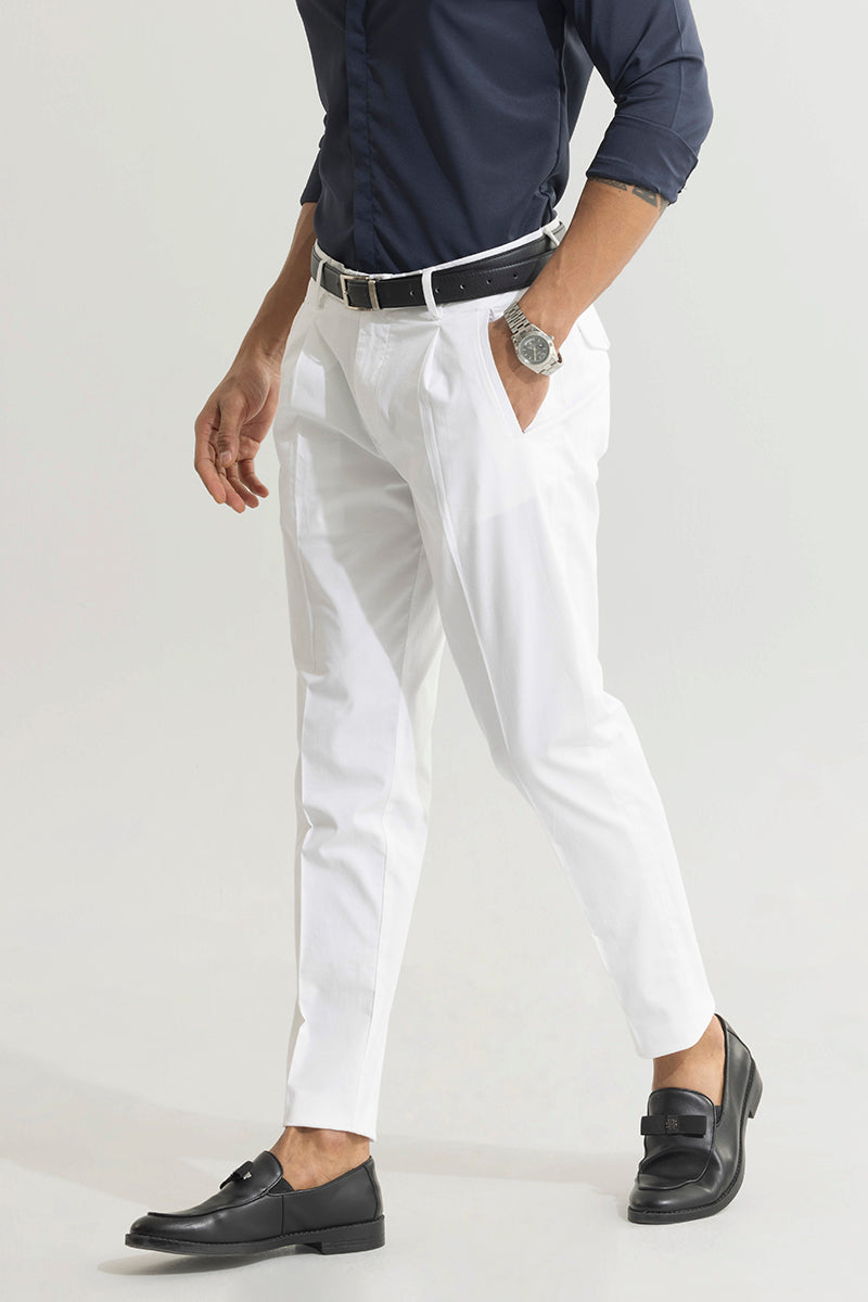 SNITCH Astral White Trouser