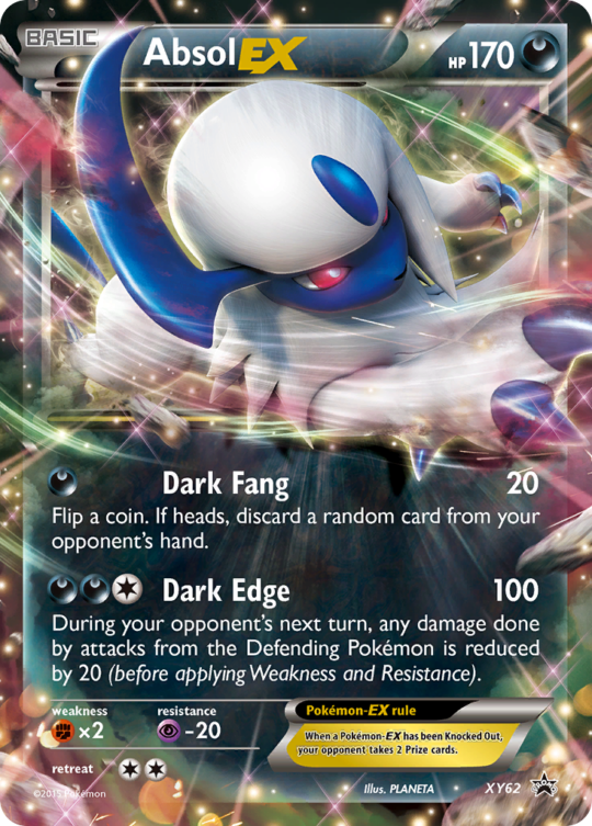 Promo xyp-xy62 ultra – Pokémon Absol-EX - XY62 - Promo [xyp-XY62] [Ultra] - Absol-EX - XY62 - Promo