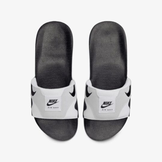 Nike | AIR MAX 1 SLIDE { WHITE/BLACK