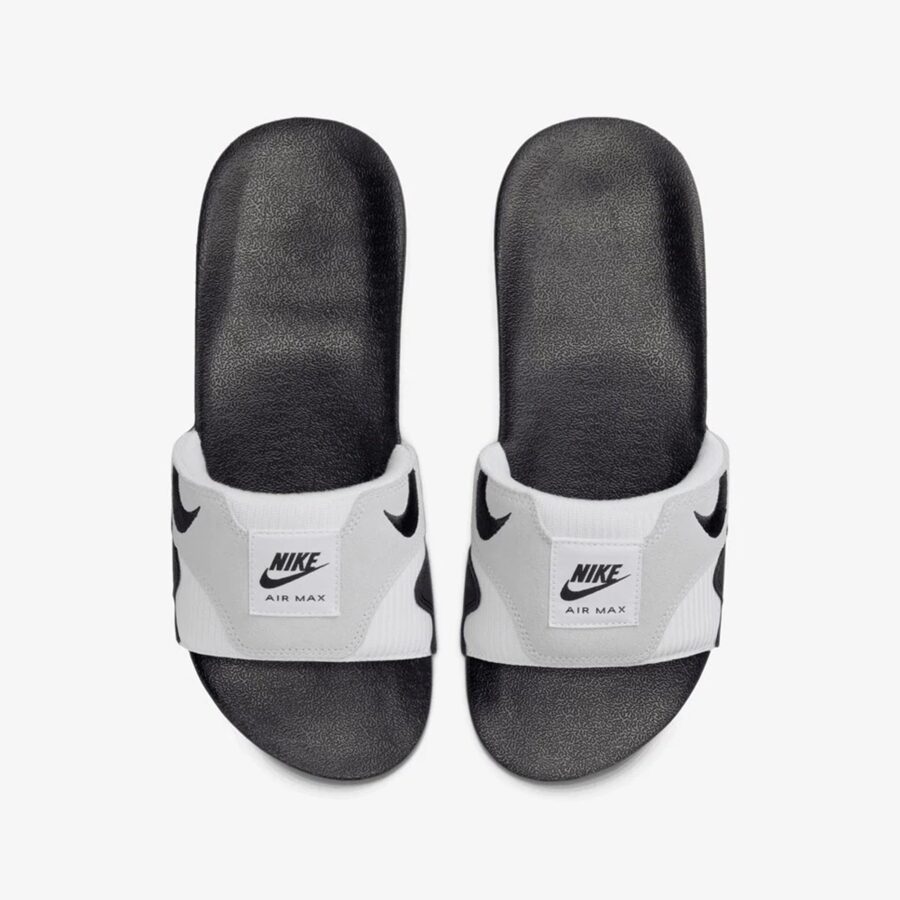 Nike | AIR MAX 1 SLIDE { WHITE/BLACK