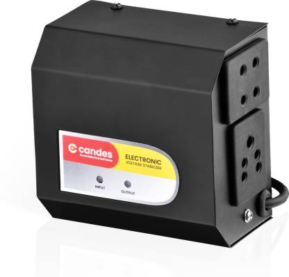 Candes-store Candes for LCD/LED TV Up to 55inch + Set - Top Box/DVD Player (140V to 300V) Voltage Stabilizer Wall Mountable MS Cabinet, 2 Year Warrant - view 6