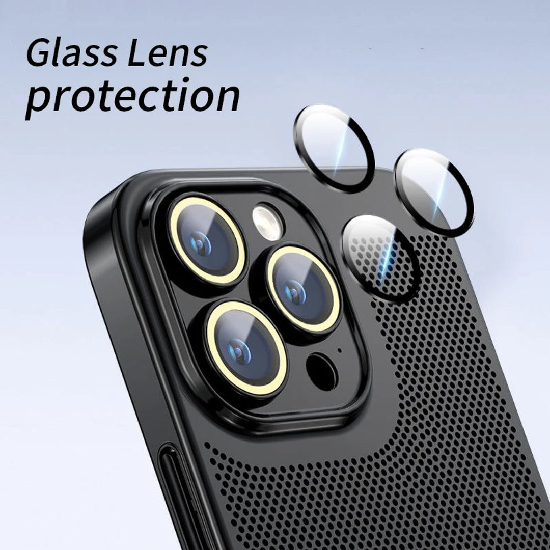 Million Cases iPhone 14 Series Titanium Mesh Protective Lens Case - view 7