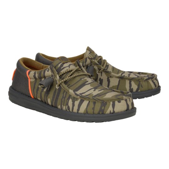HEYDUDE shoes Wally Funk Mossy Oak® Bottomland® - Black Camo - view 2