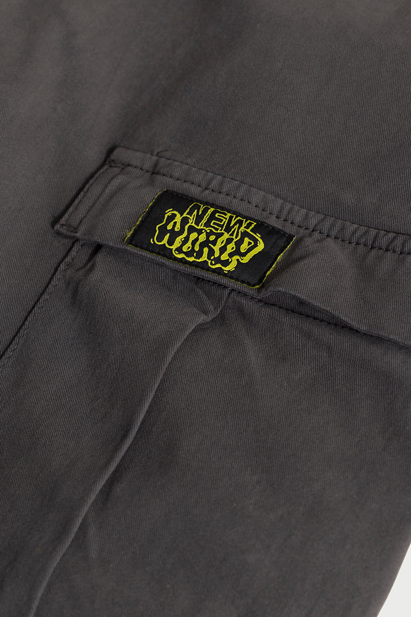 BlackTree Hexa-Pocket Grey Cargo Pant - view 10