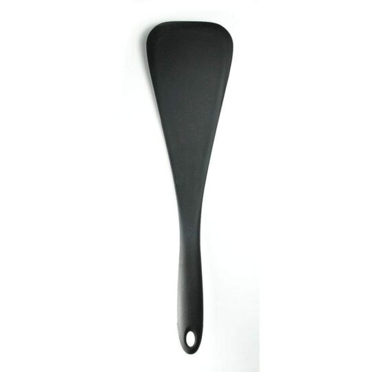 Wonderchef Waterstone Silicone Solid Nonstick Spatula, Black