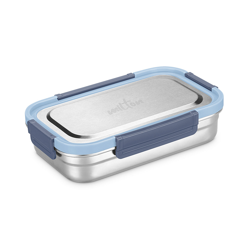 Milton Home Meal Stainless Steel Airtight Leak Proof Lunch Box | Set of 2 - view 5
