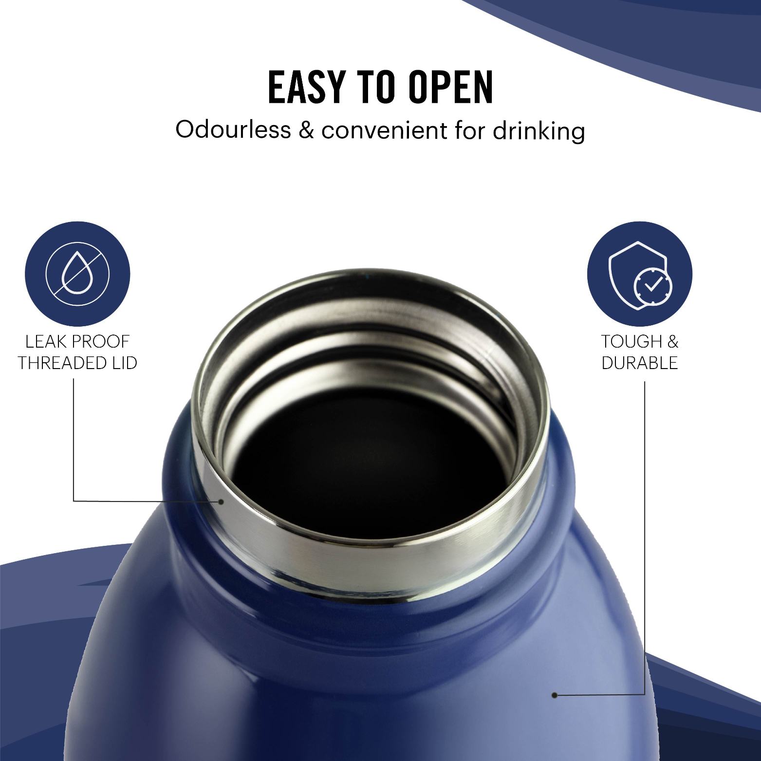 Cello Nios Flask, Vacusteel Water Bottle - view 46