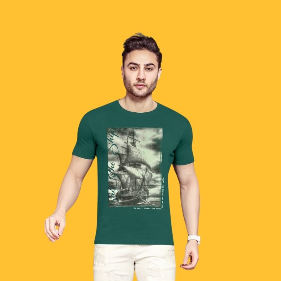 BlackTree(THHOR Series) ROUND NECK Green TEES