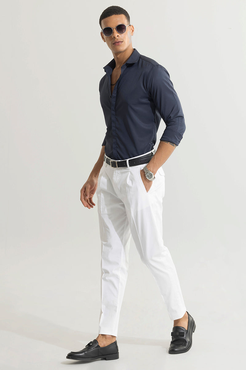 SNITCH Astral White Trouser - view 4