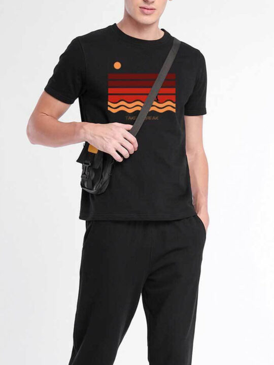 BlackTree(THHOR SERIES-BT10065)Oversized for mens Tee