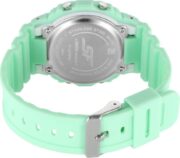 Sonata Hexa Green Digital Dial Polyurethane Strap