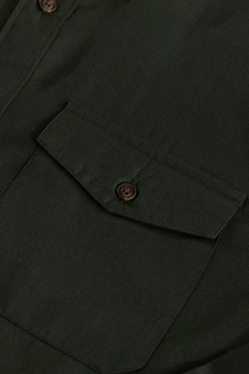 SNITCH Kameron Olive Shirt - view 7