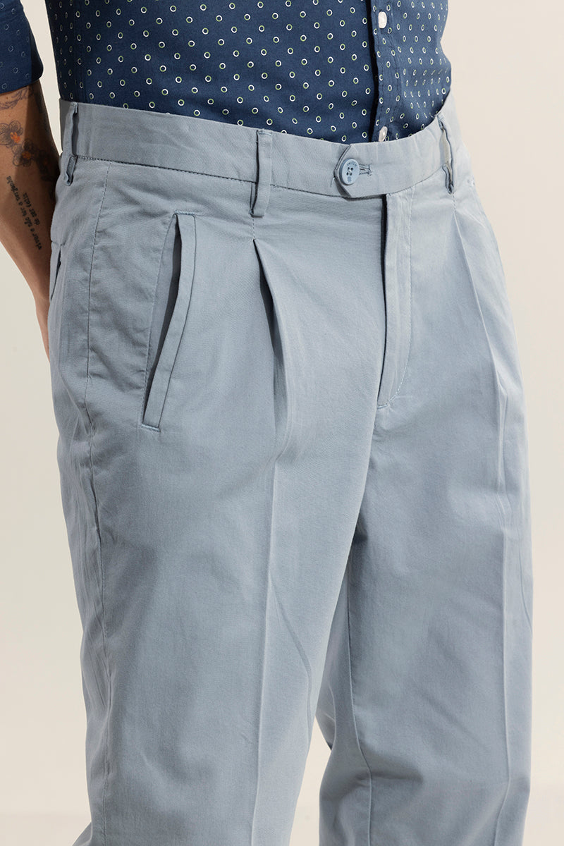 BlackTree Astral Oxford Grey Trouser - view 7