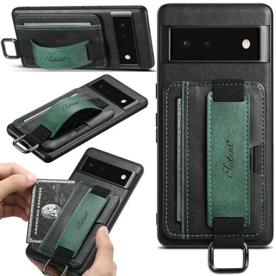 Million Cases Pixel 7 Series Elegance Urban Retro Card Holder Case - view 2